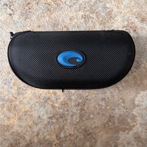 Costa Black Sunglasses with Blue Accents